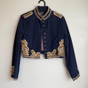 Intricate Military-Style Jacket
